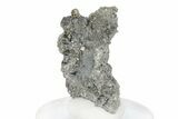 Metallic Bournonite Crystal with Pyrite and Siderite - Bolivia #248473-1